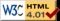 Valid HTML 4.01 Transitional